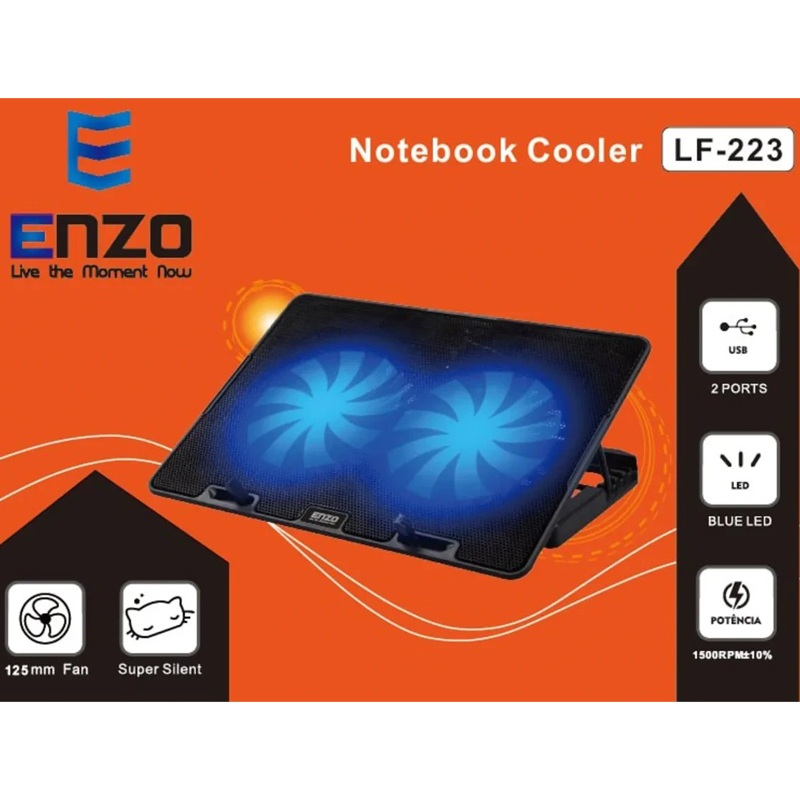 پایه خنک کننده لپ تاپ انزو مدل ENZO LF-223